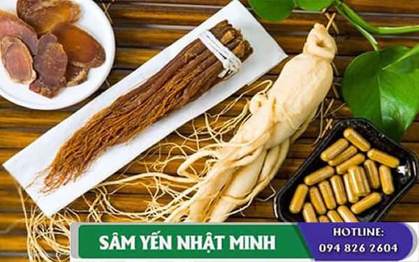 nhân sâm bổ dưỡng cho sức khỏe