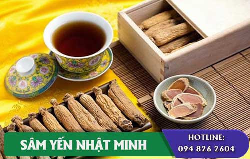 Thái cực sâm củ khô Daedong hãm trà