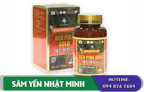 Tinh dầu thông đỏ Hàn Quốc Red Pine Gold tốt cho sức khỏe