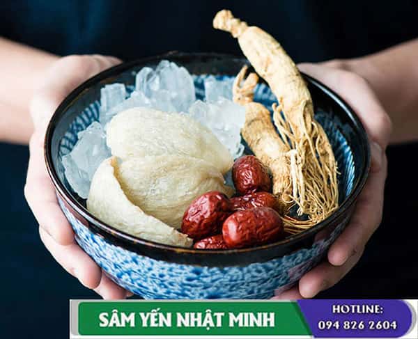 tổ yến chưng đường phèn