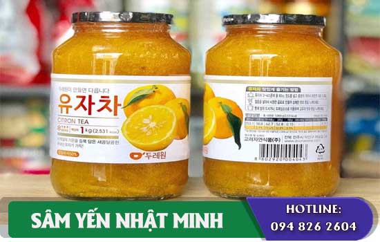 chống chỉ định trà chanh với mật ong