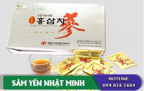 Trà Hồng Sâm Daedong 300gr tốt cho sức khỏe