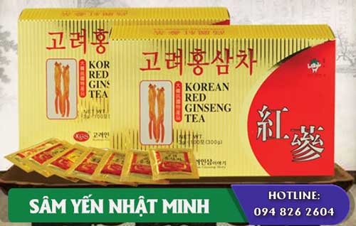 Trà Hồng sâm KGS 300gr 