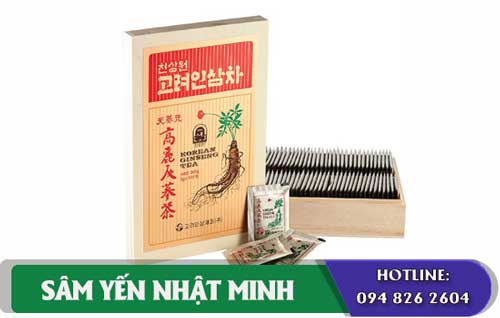 Trà Hồng Sâm Okinsam 100 goi