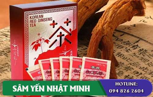 Trà Hồng sâm Taewoong tốt cho sức khỏe