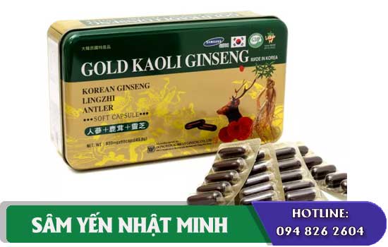 Viên Hồng Sâm Dongwon 60 viên nâng cao sức khỏe