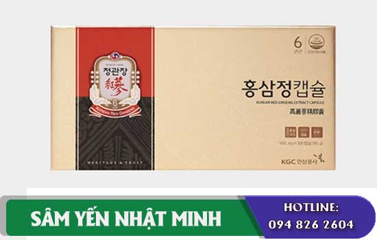 Viên hồng sâm chính phủ KGC hộp 300 viên
