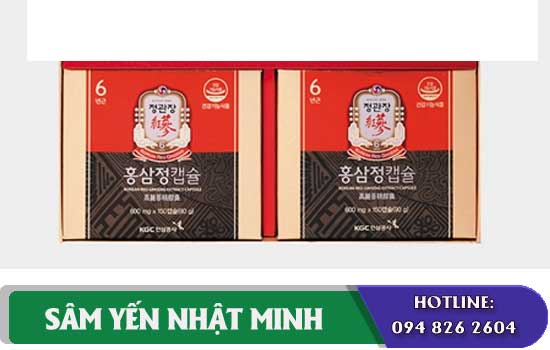 Viên hồng sâm KGC bảo vệ sức khỏe