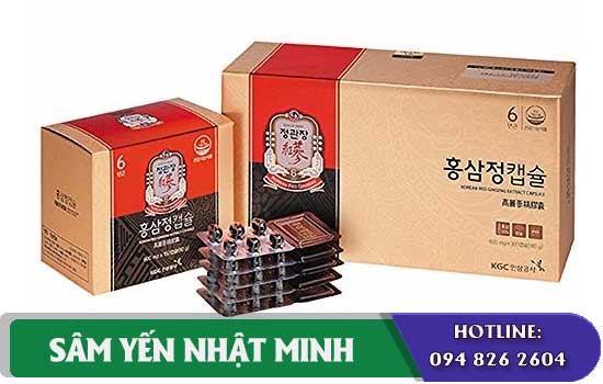 Viên hồng sâm KGC hộp 300 viên cải thiện sinh lý