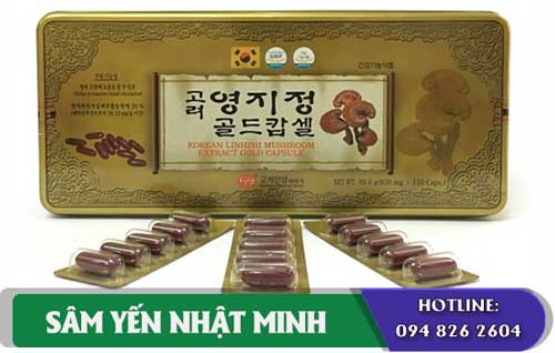Viên linh chi hộp thiếc KGS nâng cao miễn dịch