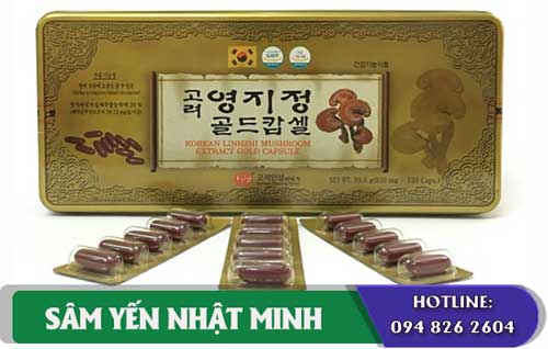 Viên linh chi hộp thiếc KGS nâng cao miễn dịch