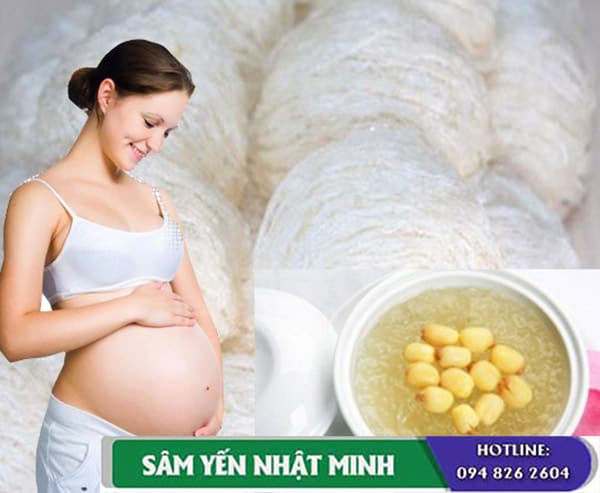 ăn yến sào tốt cho bà bầu