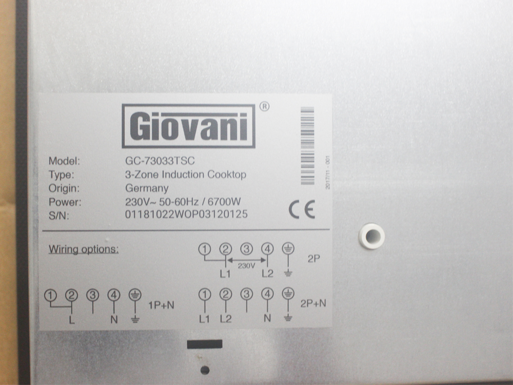 tem bếp từ giovani gc 73033tsc