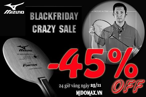 Black Friday 2016 - Sale sập sàn toàn bộ sản phẩm lên tới 45 %