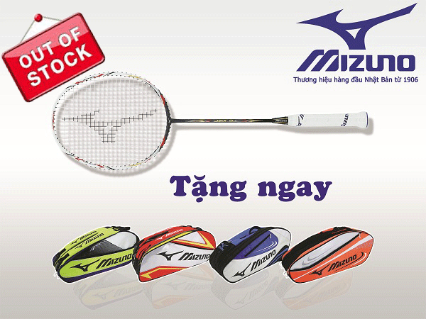 Thông báo hết quà tặng chương trình ra mắt sản phẩm Mizuno