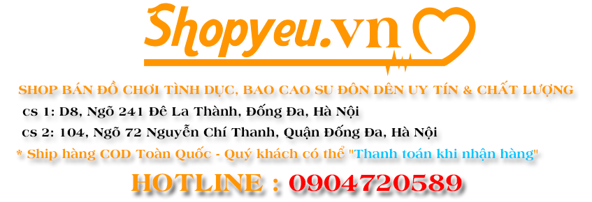 Shop bán bao cao su đôn dên | shopyeu.vn