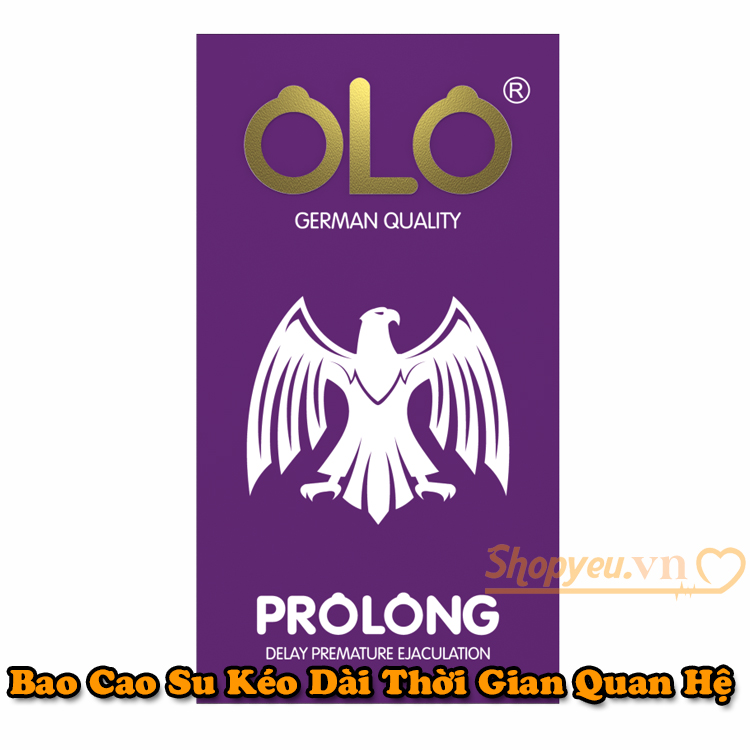 Bao cao su kéo dài thời gian quan hệ tình dục ô lô Prolong