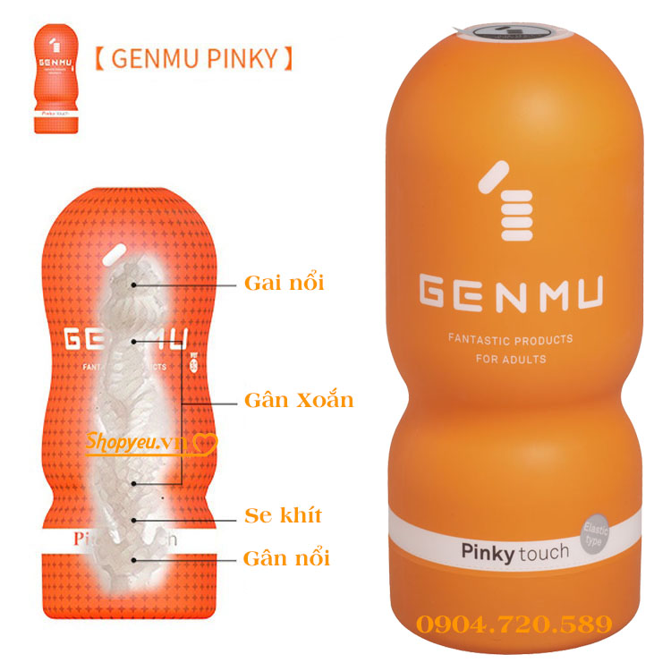 Cốc thủ dâm cho nam Pinky Genmu