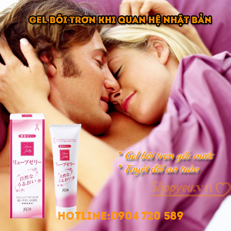 Gel bôi trơn khi quan hệ của Nhật Bản Jex Luve Jelly