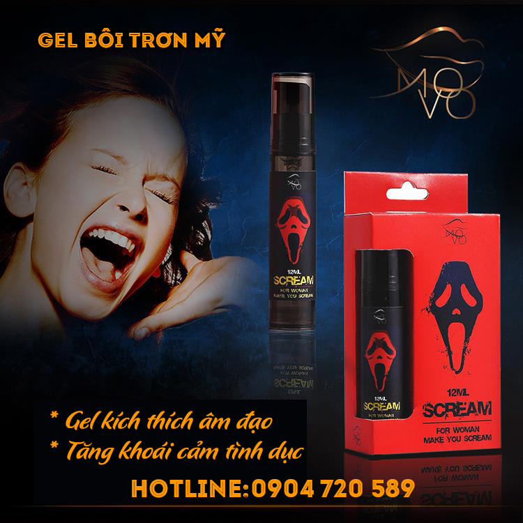 Gel Movo Scream kích thích âm đạo
