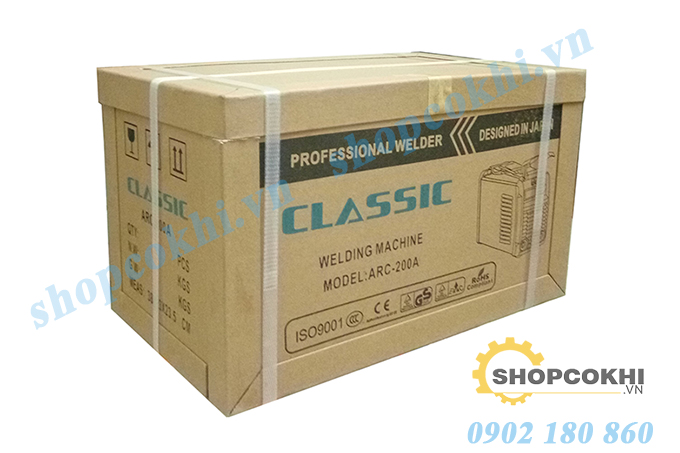 Máy hàn que classic ARC-200A | Hộp