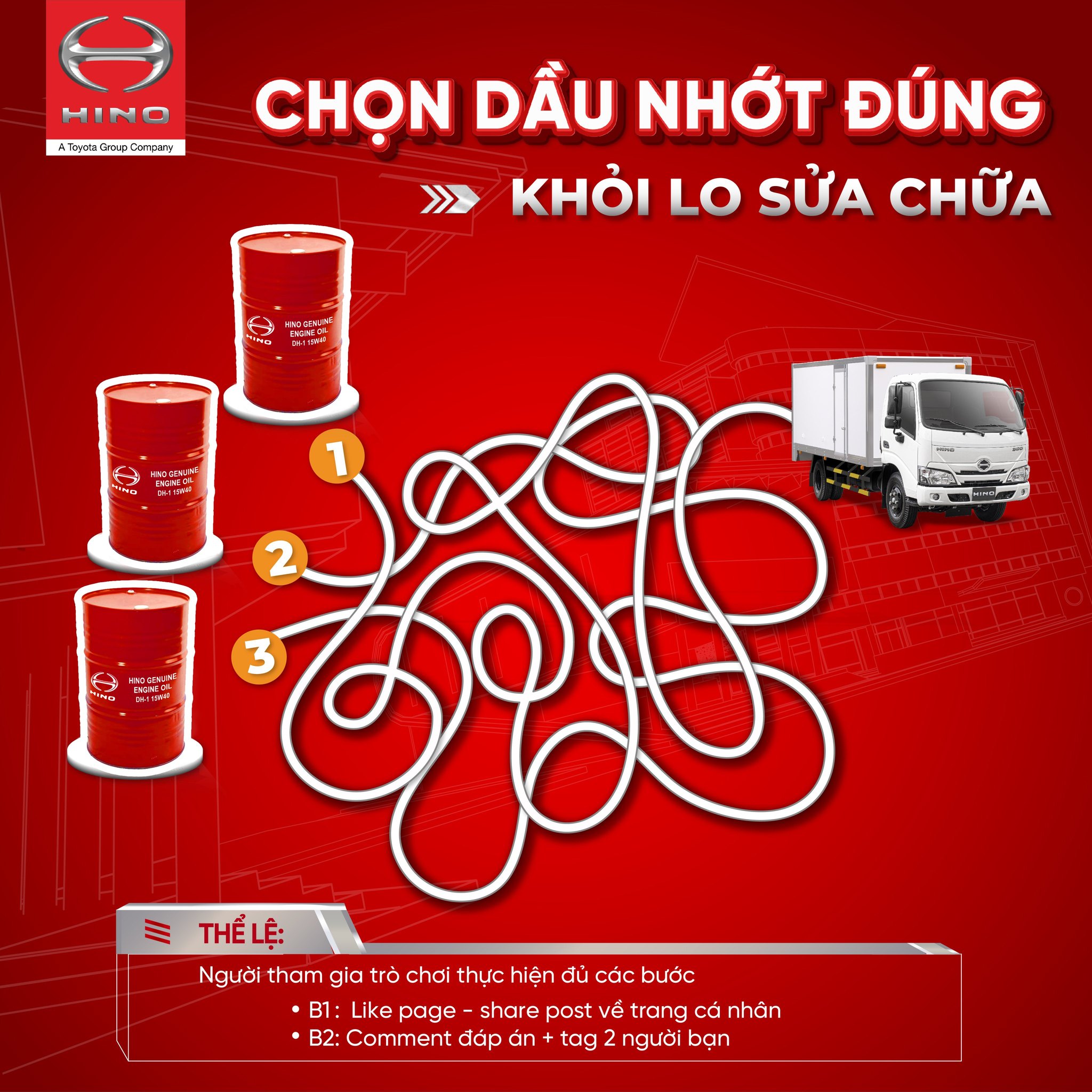 Chương Trình Khuyến Mại Dịch Vụ Bảo Dưỡng Xe Tải Hino