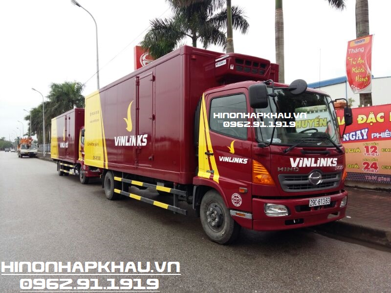 Giá Bán Xe Tải Đông Lạnh Hino 500 |Hino 500 Thùng Đông Lạnh