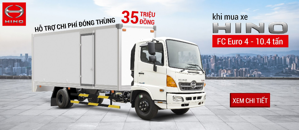 Xe tải Hino khuyến mại tháng 2/2019