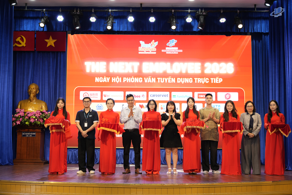 Khởi động hành trình chinh phục nhà tuyển dụng cùng sinh viên Trường Đại học Mở TP.HCM tại The Next Employee 2026