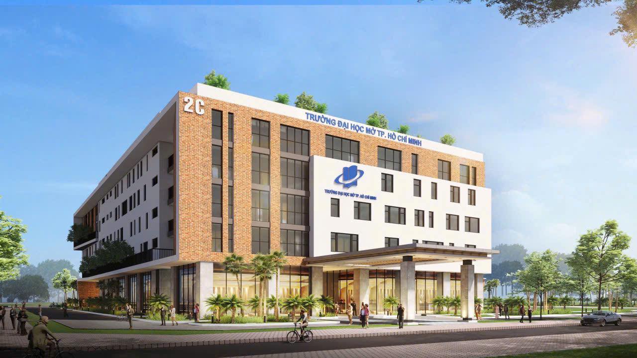 Lễ khởi công dự án Khối giảng đường 2C: Bước tiến mới trong phát triển của Trường Đại học Mở TP.HCM tại Đồng Nai
