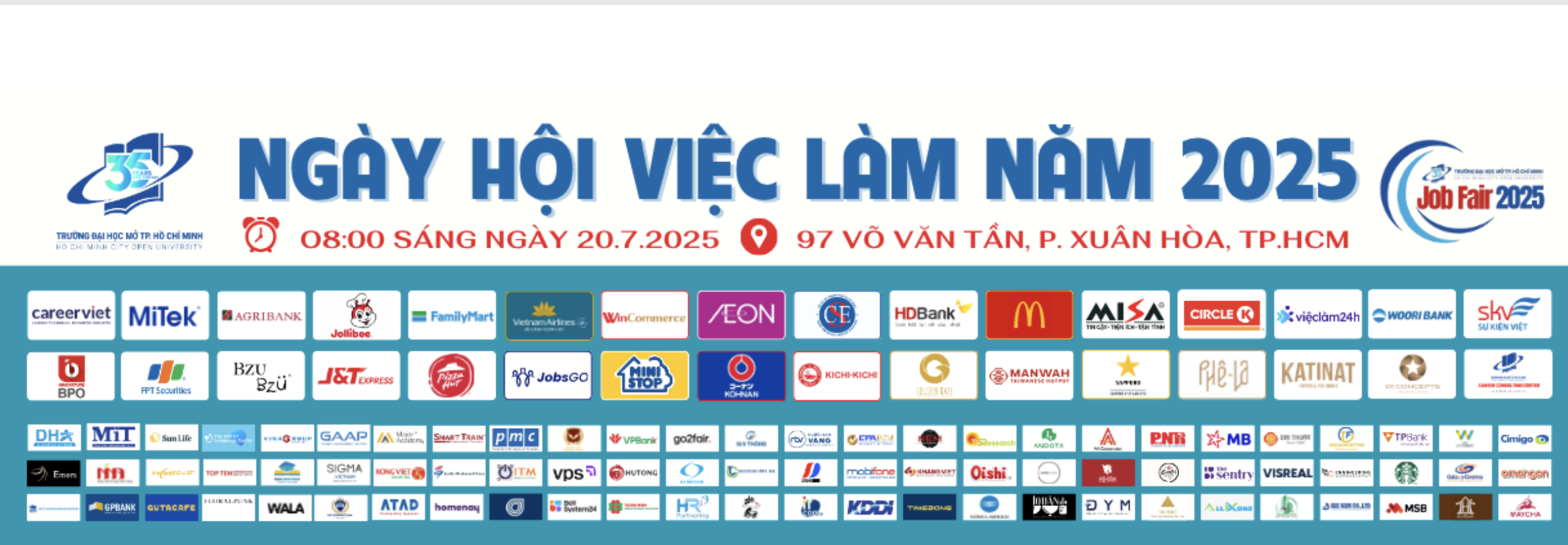 Hội chợ việc làm năm 2025