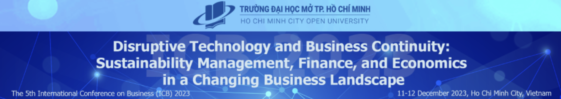 Trường ĐH Mở TP. HCM tổ chức Hội thảo quốc tế về Kinh doanh lần thứ 5 năm 2023