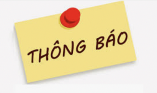 Thông báo học bổng khuyến khích học tập HK3 năm 2023-2024