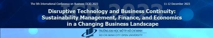 Thông báo thư mời viết bài (Call for papers): The 5th International Conference on Business (ICB) 2023