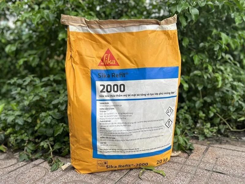 Tổng hợp các loại vữa sửa chữa trám vá bê tông tốt nhất