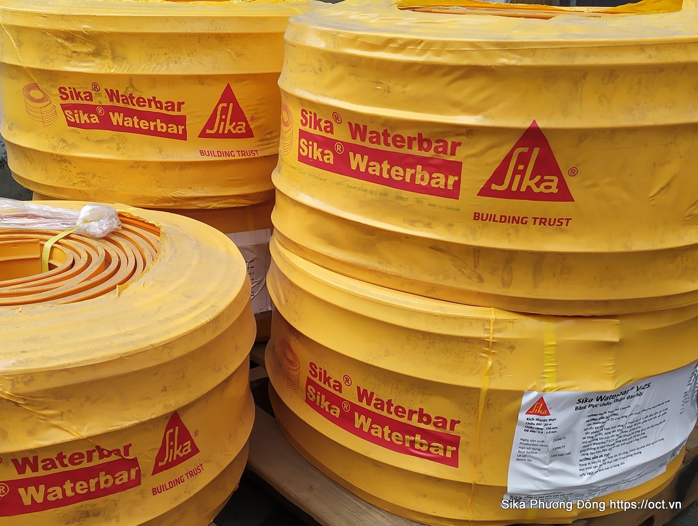 Cách sử dụng băng cản nước Sika