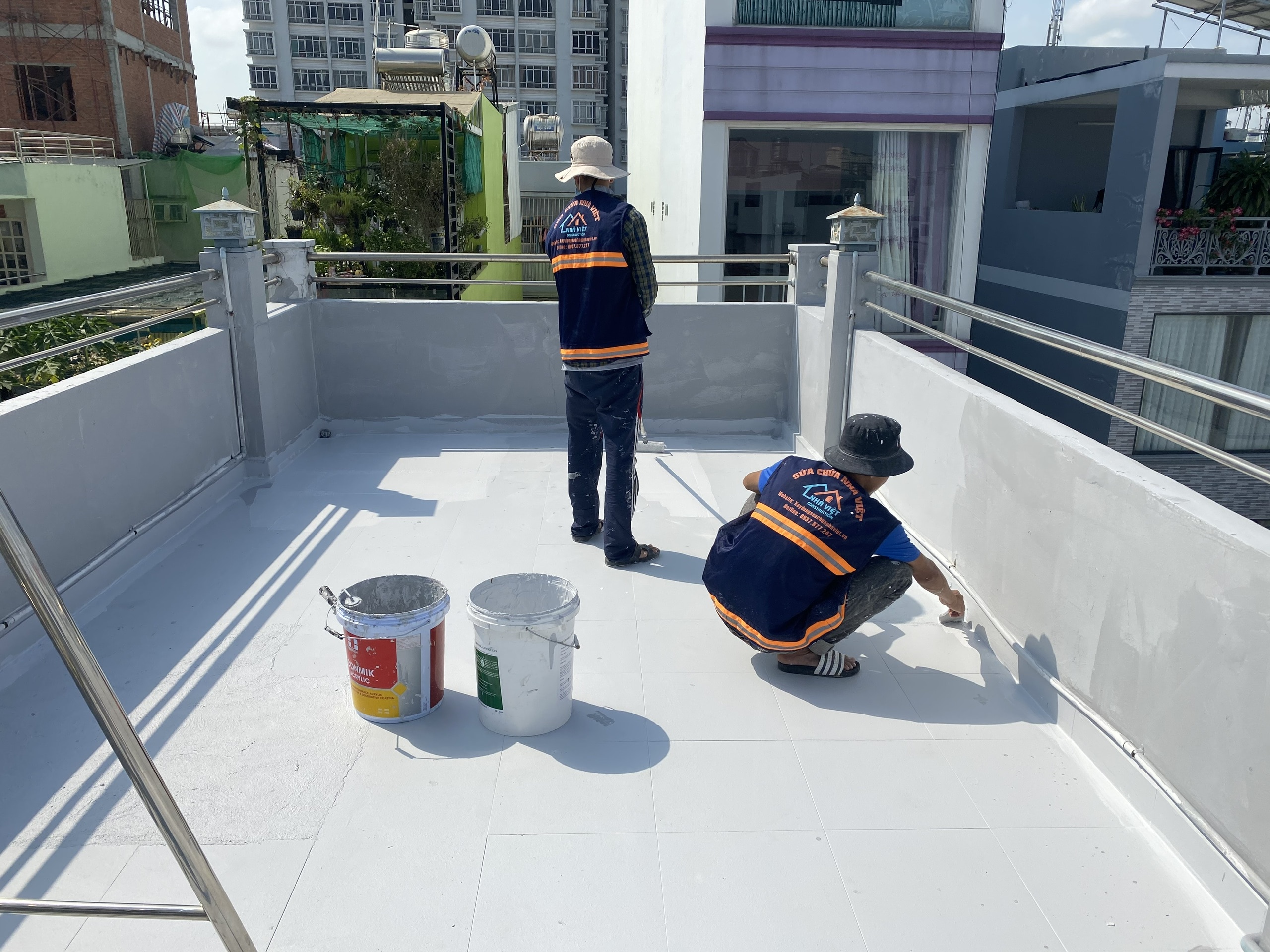 Cách sử dụng các vật liệu chống thấm hiệu quả