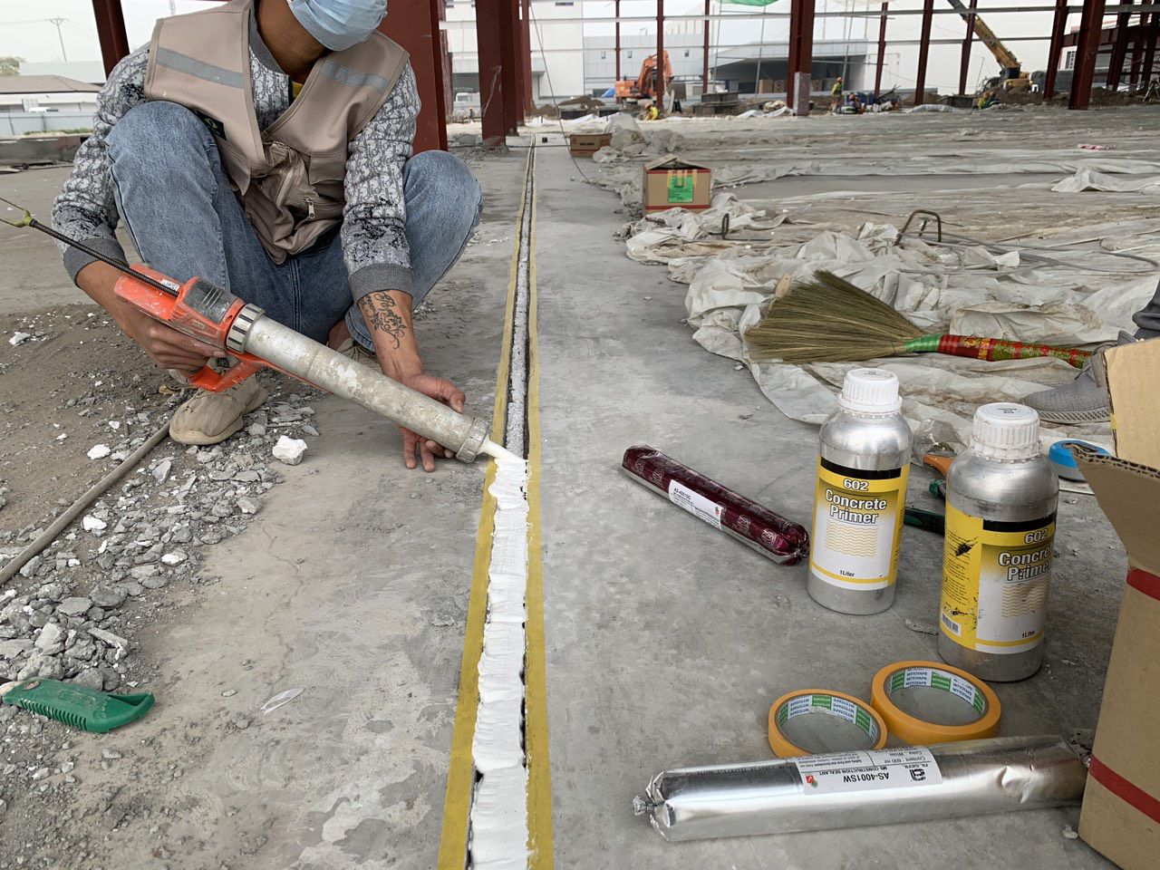 Chuẩn bị bề mặt khe trám