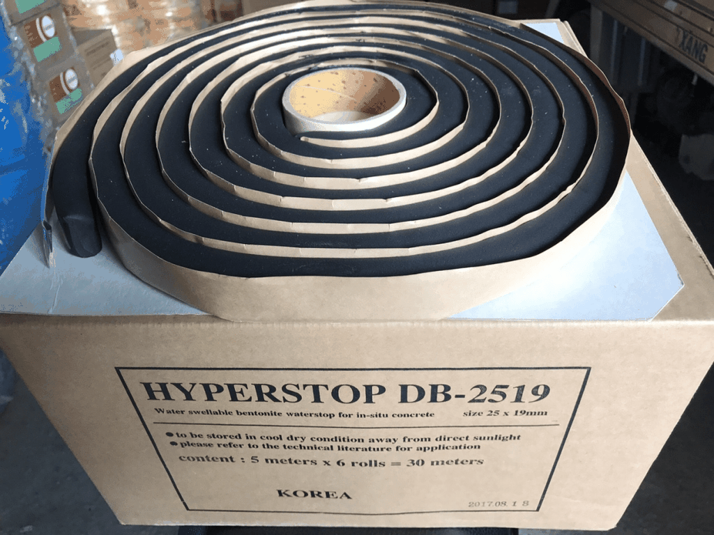 Chuẩn bị trước khi thi công băng trương nở