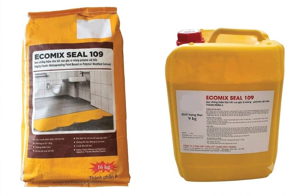 Lưu ý khi thi công Ecomix Seal 109
