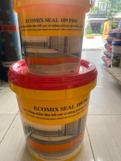 Lưu ý khi thi công Ecomix Seal 109 Pro