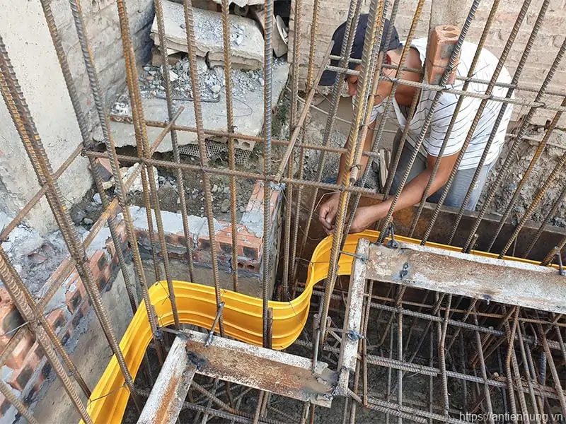 Hướng dẫn thi công băng cản nước cho móng đúng kỹ thuật