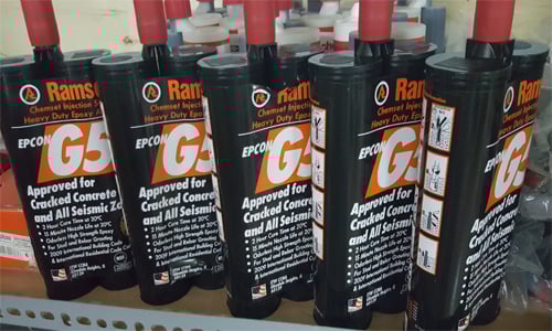 Lưu ý quan trọng khi sử dụng hóa chất cấy thép