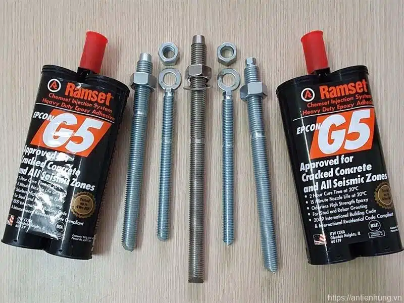 Nguyên lý hoạt động của hóa chất cấy thép