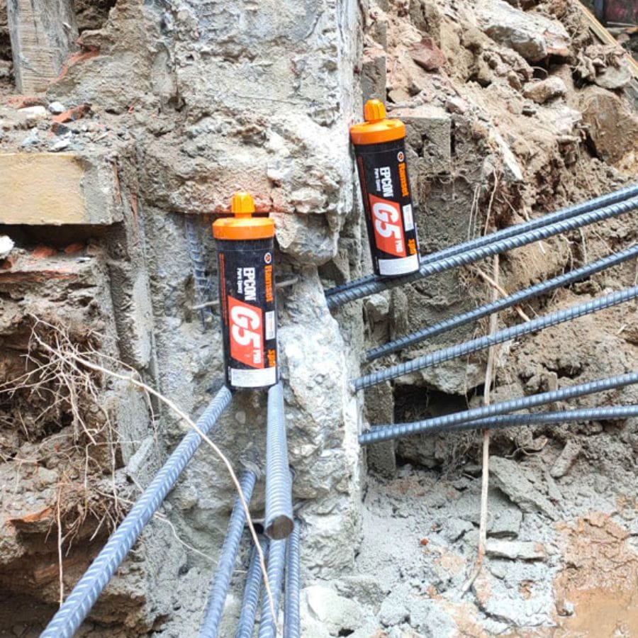 Quy trình thi công hóa chất cấy thép đúng kỹ thuật