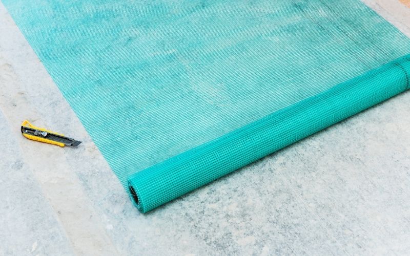 Quy trình thi công lưới sợi thủy tinh chống nứt đạt chuẩn