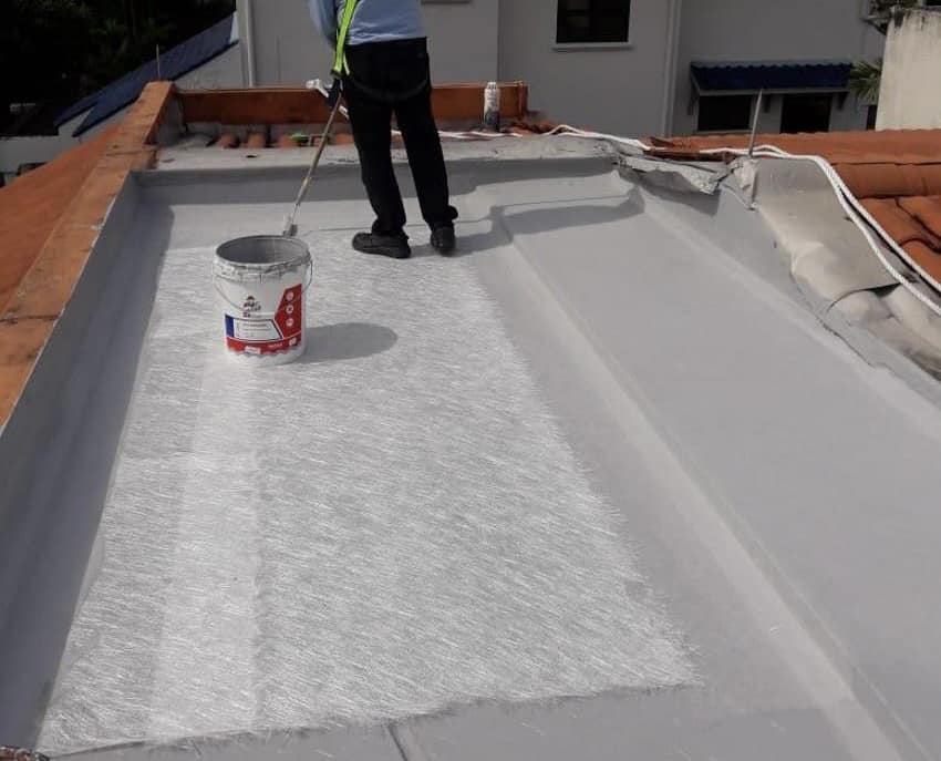 Quy trình thi công lưới thủy tinh trong xây dựng