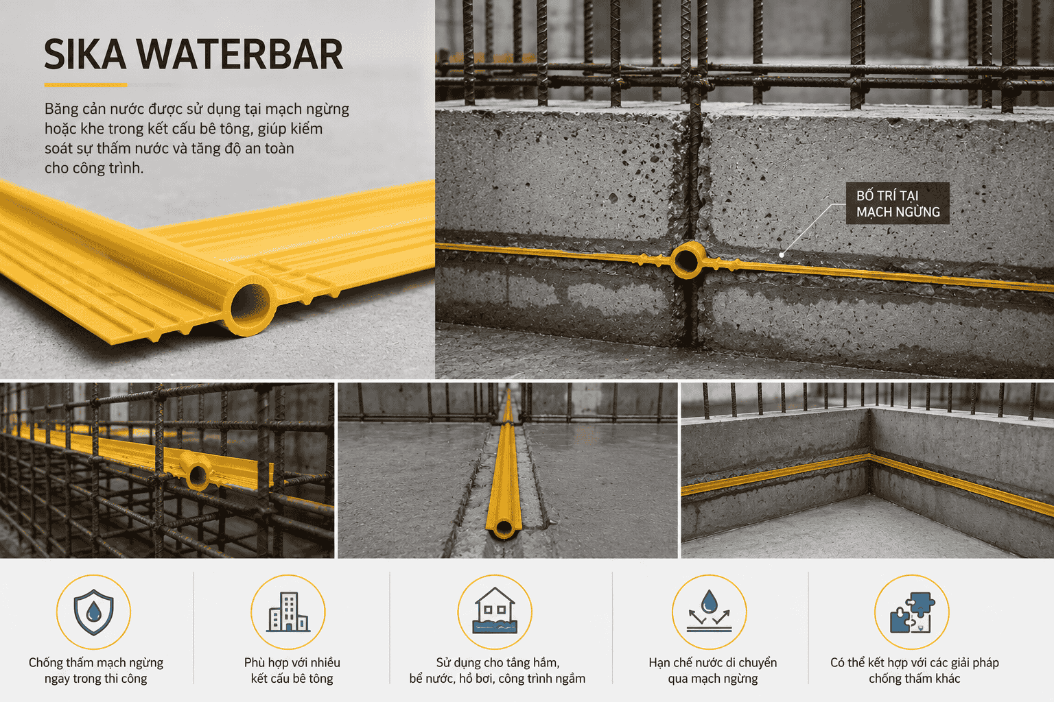 Sika Waterbar là gì?