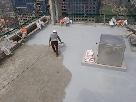 Sử dụng vật liệu chống thấm chất lượng