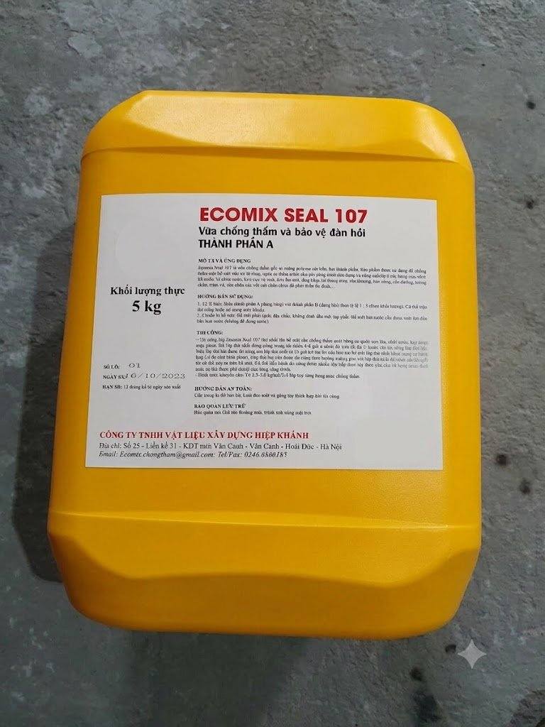 Ứng dụng của Ecomix Seal 107